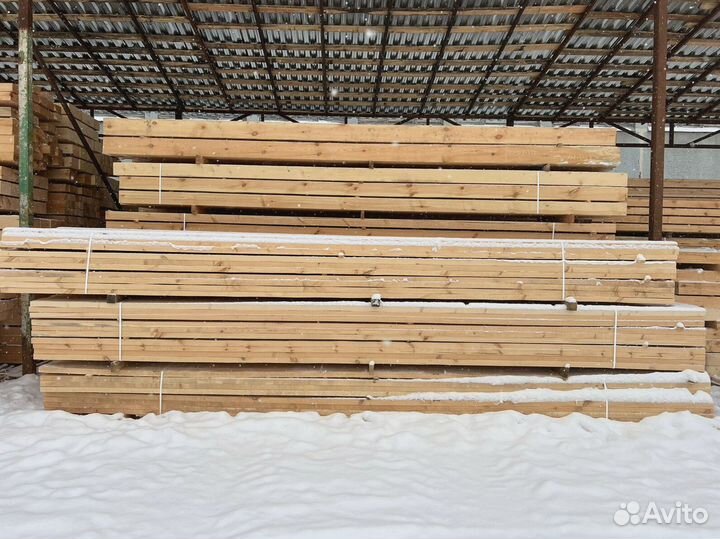 Доска обрезная 50х150х6000мм 1 сорт ГОСТ