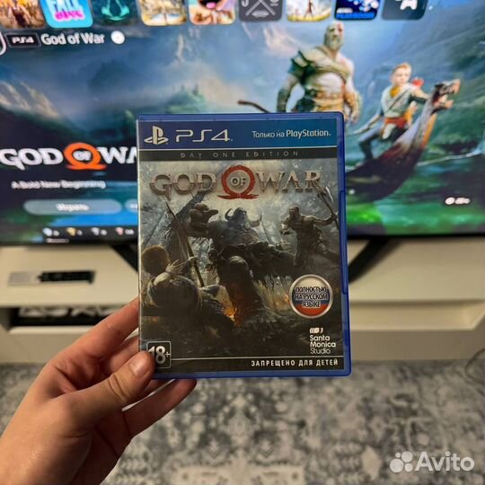 Got of war ps4 диск
