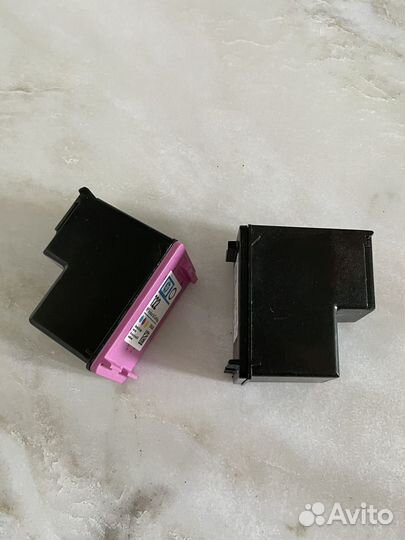 Картриджи для принтера HP Tri-colour и HP Black