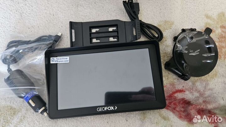 Gps навигатор geofox mid 703 se