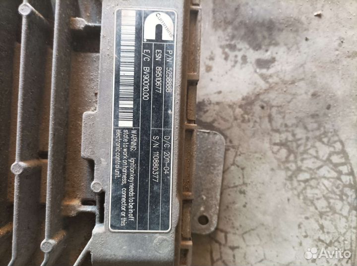 Блок управления двигателем cummins