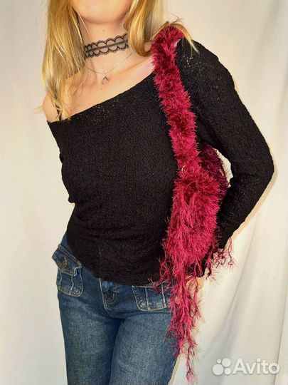 Сумка пушистая