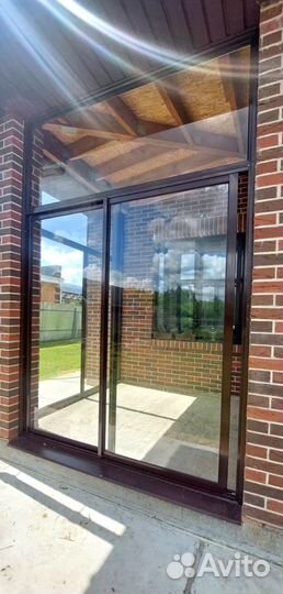 Веранда балкон крыльцо остекление дома