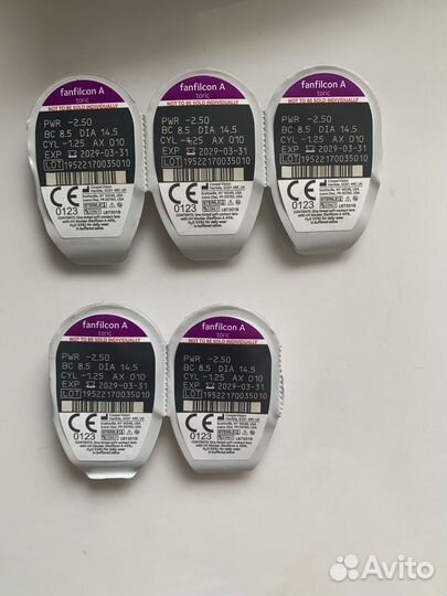 Линзы контактные астигматизм
