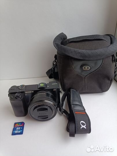 Sony a6000 kit 16-50mm пробег 13099к