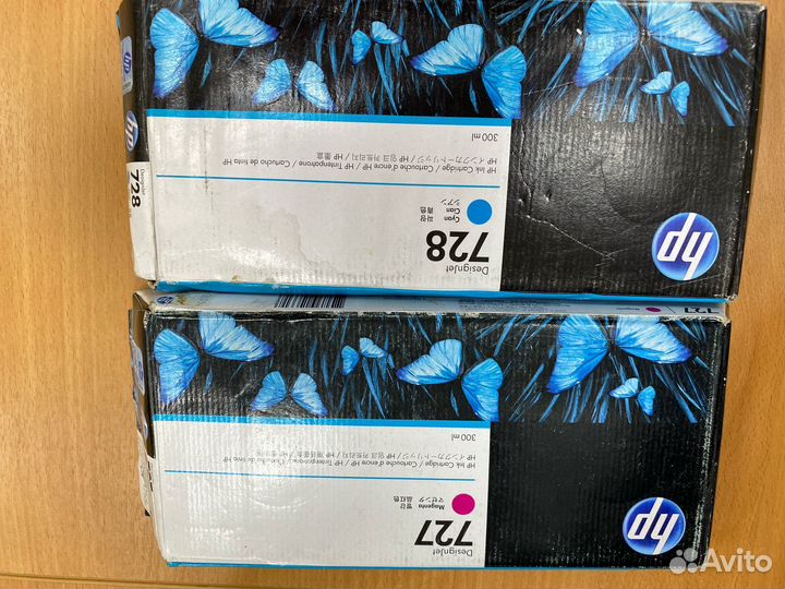 Новые оригинальные картриджи HP №728, №963, №11