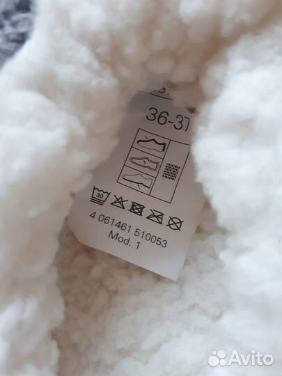 Тапочки женские следки домашние 36-37 новые Герман