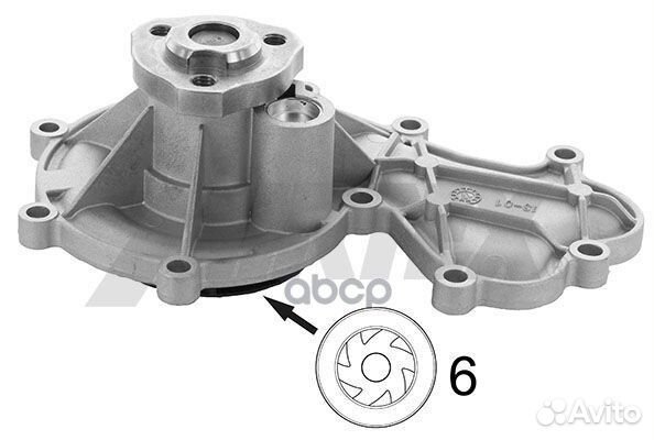 Насос системы охлаждения двигателя 1985 Airtex