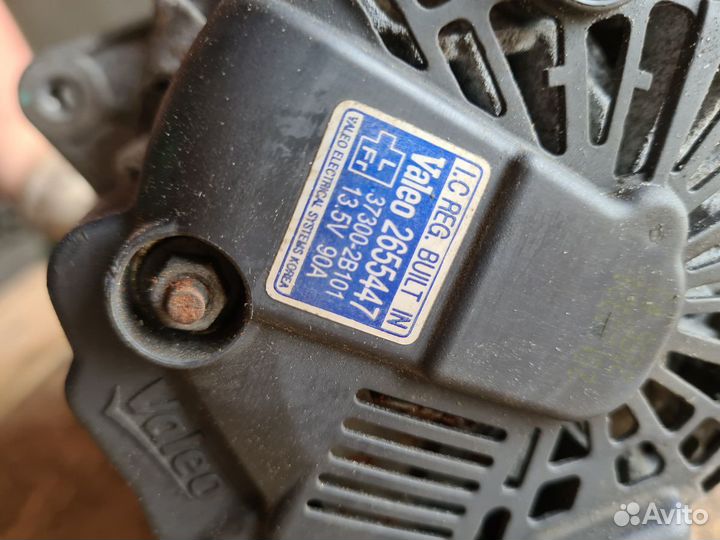 Генератор Kia cerato 2, Rio, 1.6 литра