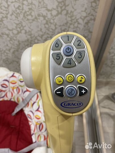 Детские электронные качели graco