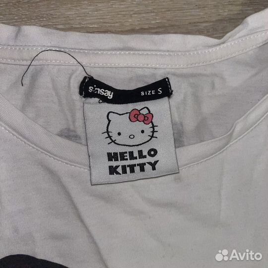 Футболка hello kitty sinsay