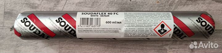 Полиуретановый клей-герметик soudal soudaflex 40FC