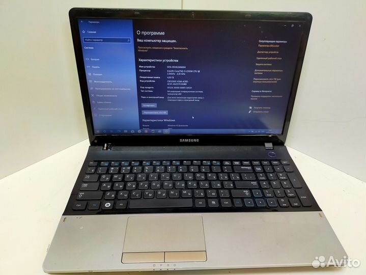 Ноутбук Samsung NP300E5A