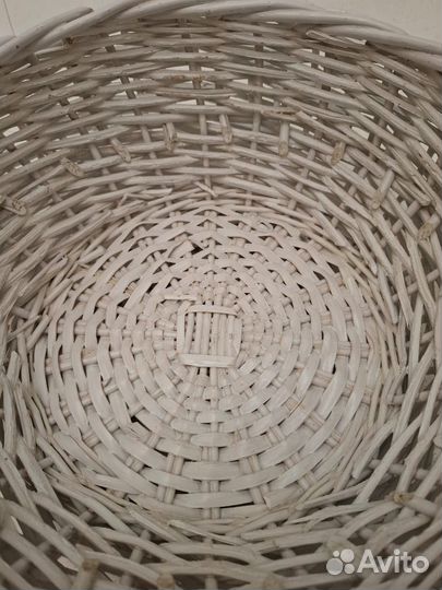 Корзина плетеная б/у из лозы
