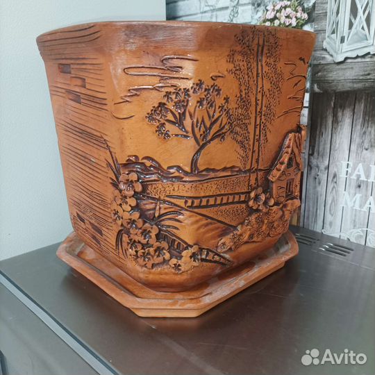 Горшок керамический