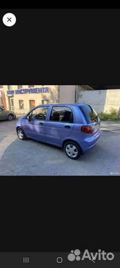 Daewoo Matiz 0.8 AT, 2007, 96 000 км