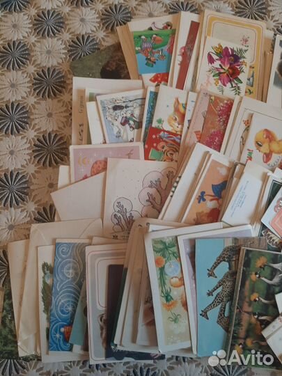 Открытки СССР малышки