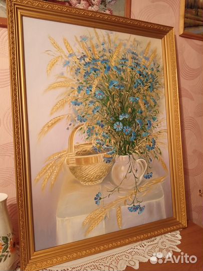 Картина маслом на холсте большая
