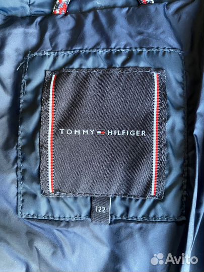 Пуховик для мальчика 122 Tommy Helfiger