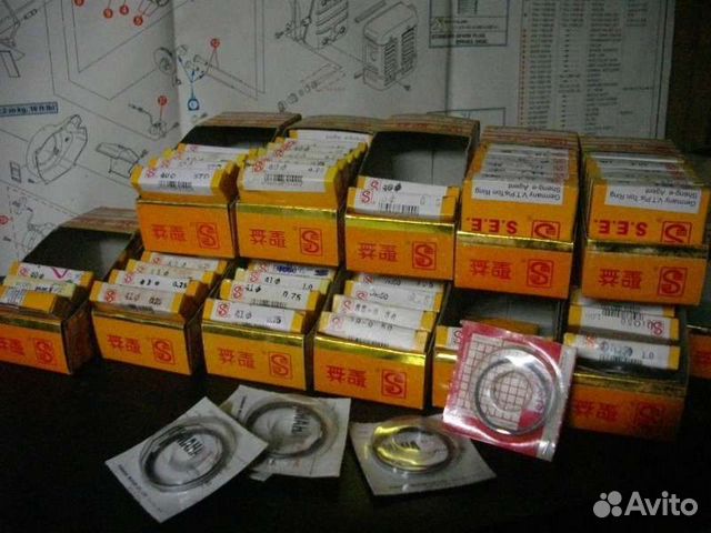 Поршневые кольца Suzuki - Honda - Yamaha