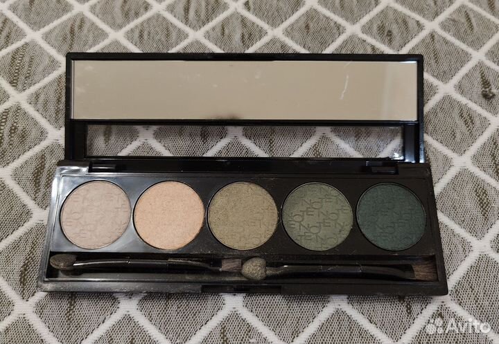 Палетка теней для век, фирма notе, б/у