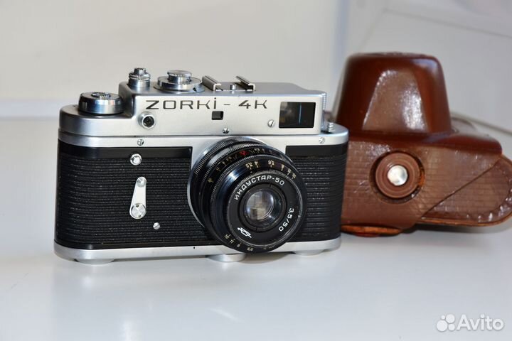 Зоркий-4К Экспорт Фотоаппарат из СССР