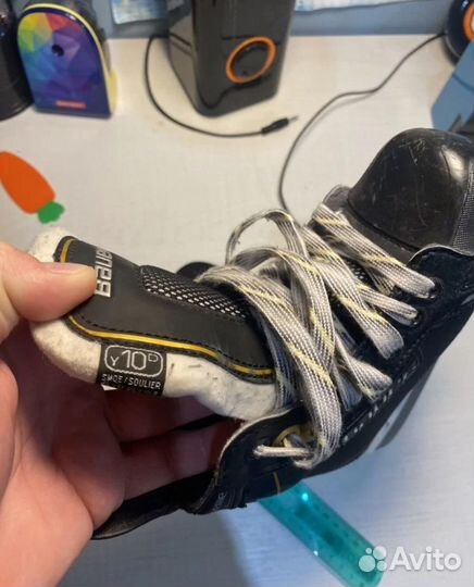 Коньки хоккейные детские bauer