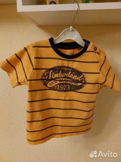 Футболка детская Timberland 18 мес оригинал