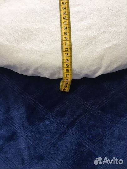 Матрас детский круглый 75*75, наматрасник