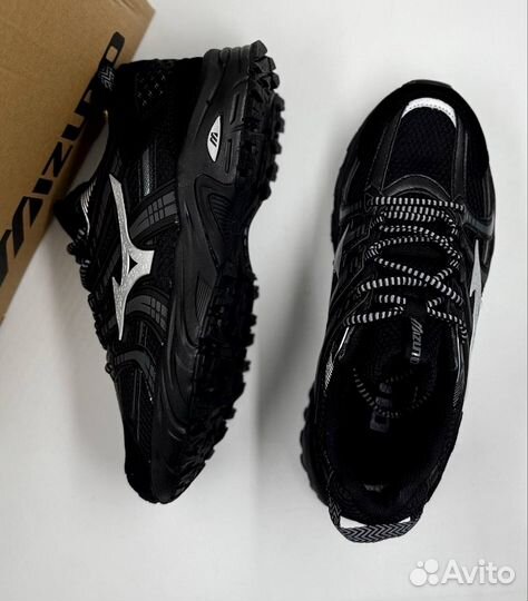 Мужские кроссовки Mizuno (чёрные)