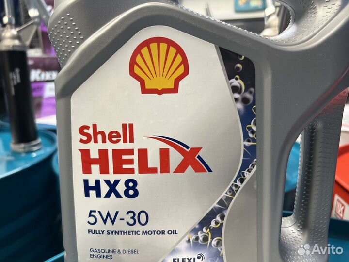 Масло Shell Helix HX8 5w30 4л