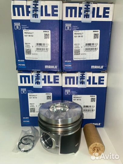 Поршни с кольцами Mahle F9Q