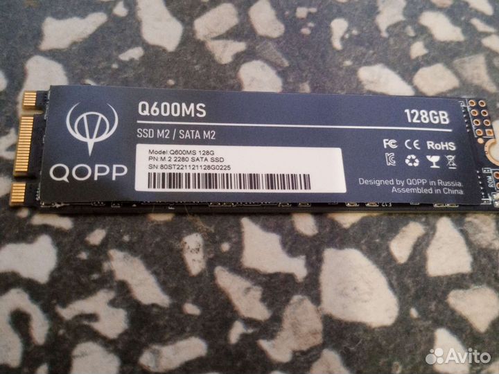SSD M2 SATA 128GB