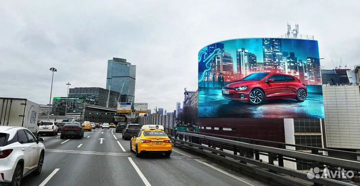 Видео экран светодиодный для рекламы