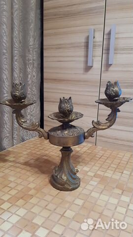 Канделябр на 3 свечи