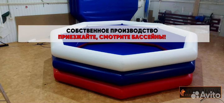 Надувной бассейн на заказ