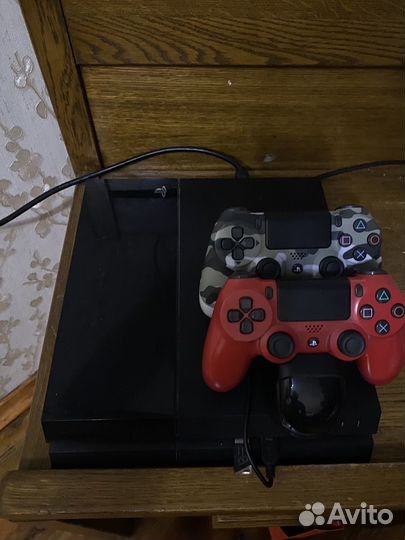 Игровая приставка ps4 fat