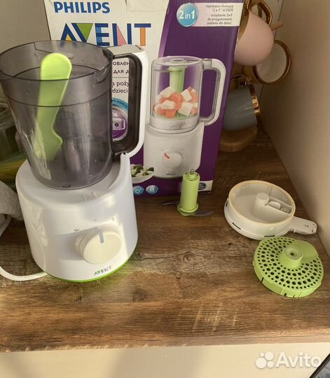 Пароварка блендер philips avent