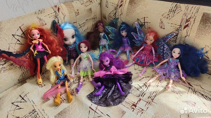 Куклы Winx и MY little pony