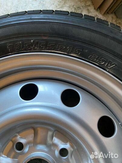 R15 Kumho Solus KH17 195/55, PCD 4x118 DIA 38