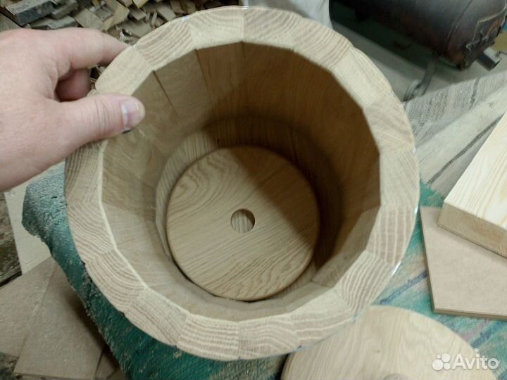 Дубовая кадка для засолки 5 литров