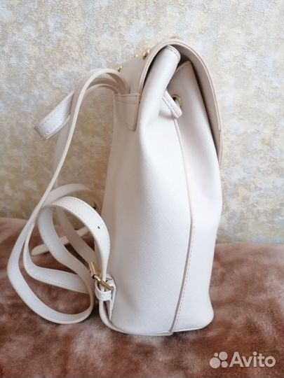 Рюкзак женский молочный