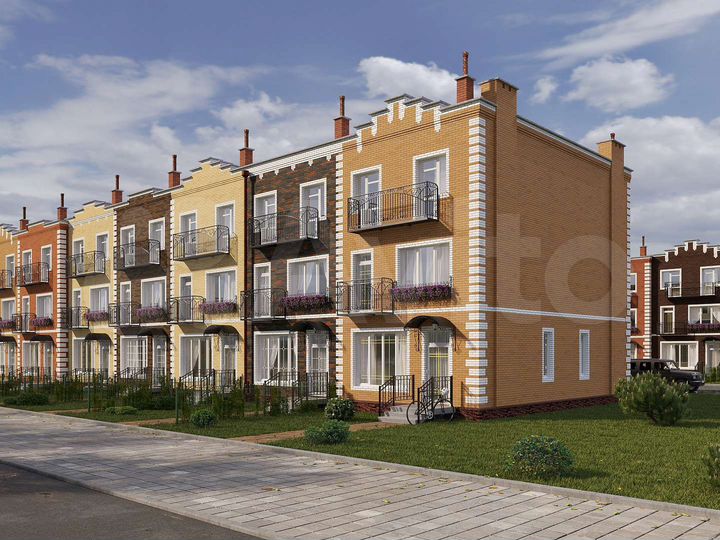 4-к. квартира, 75,3 м², 3/3 эт.