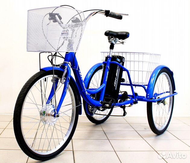 Трехколесный электровелосипед иж Байк Фермер 24''