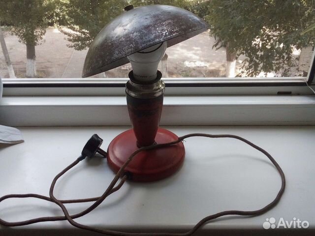 Настольная лампа грибок СССР