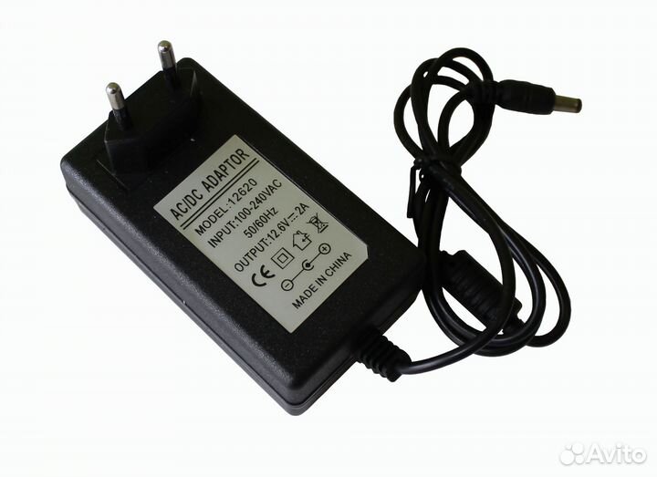 Зарядка для гироскутера 5.5x2.5мм, 24W (12.6V, 2A)