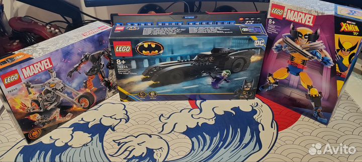 Лего Оригинал. Новые. Lego Marvel. Нераспакованные