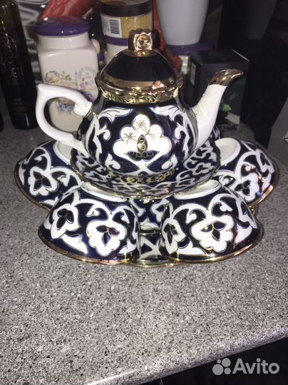 Чайный сервиз «Хлопок»новый