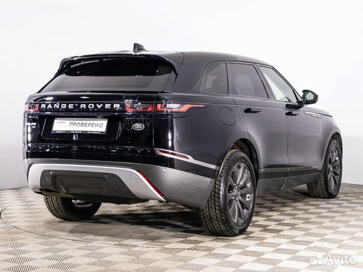 Land Rover Range Rover Velar 2.0 AT, 2017, 112 930 км