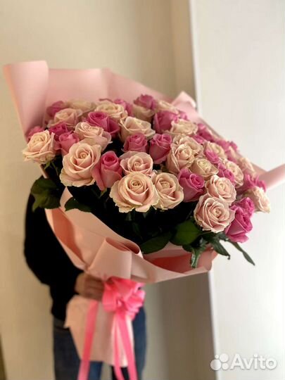 51 роза доставка круглосуточно